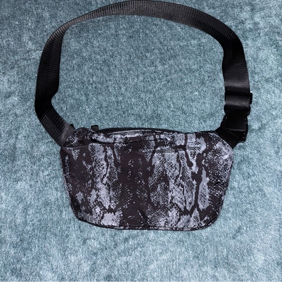 Belt Bag by CALIA in Black and Gray Snake Print - Picture 2 of 6